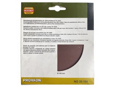 Sanding Disc TG 125/E,240 Grit No.28164 PROXXON